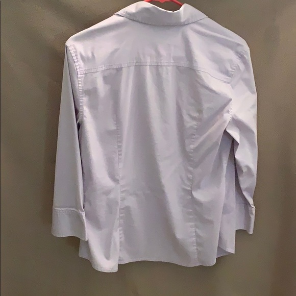 Purple button blouse - Picture 3 of 3